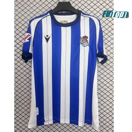 Camiseta Barata Real Sociedad Home 2025/26 con Parche La Liga
