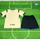Camiseta Barcelona Segunda Equipación 2025/2026 Oro Niño Kit