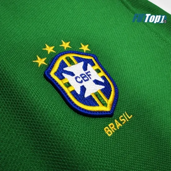 Camiseta Calidad AAA de Portero Brasil 1998 Retro