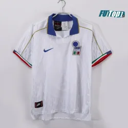 Camiseta Calidad Premium Italia Segunda Equipación 1995 Vintage