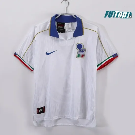 Camiseta Calidad Premium Italia Segunda Equipación 1995 Vintage