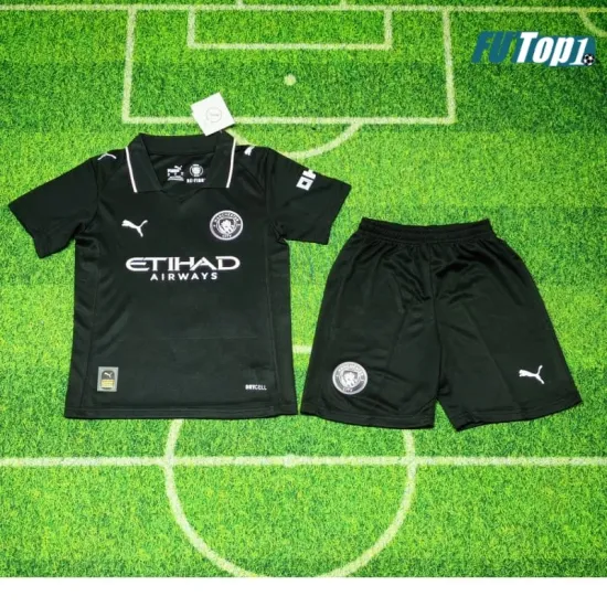 Camiseta Calidad Premium Manchester City Away 2025/26 Niño