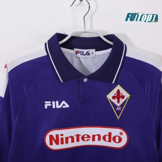 Camiseta Calidad THAI Fiorentina Local Primera Equipación 1998/99 Vintage ML