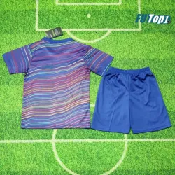 Camiseta de Entrenamiento Barcelona 2025/26 Pre-Match Azul (Camiseta + Pantalón Corto)