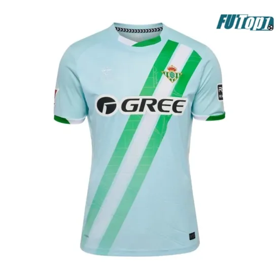 Camiseta Futbol Real Betis Segunda Equipación 2025/26 con Parche La Liga