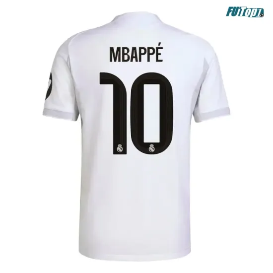 Camiseta MBAPPÉ 10 Real Madrid Primera Equipación 2025/2026 Blanco