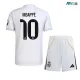 Camiseta MBAPPÉ 10 Real Madrid Primera Equipación 2025/2026 Blanco Niño Kit