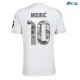 Camiseta MODRIĆ 10 Real Madrid Primera Equipación 2025/2026 Blanco Mujer