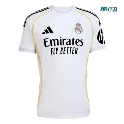Camiseta MBAPPÉ 10 Real Madrid Primera Equipación 2025/2026 Blanco