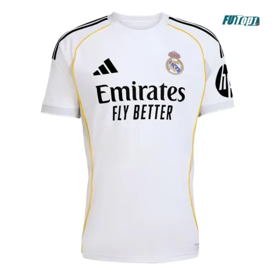 Camiseta MBAPPÉ 10 Real Madrid Primera Equipación 2025/2026 Blanco