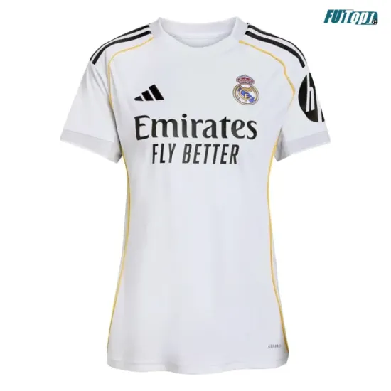 Camiseta MODRIĆ 10 Real Madrid Primera Equipación 2025/2026 Blanco Mujer