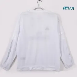 Camiseta Real Madrid Primera Equipación Retro 2015/16 ML Blanco