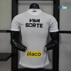 Camiseta Santos FC Primera Equipación 2025/2026 Blanco con Publicitario (EDICIÓN JUGADOR)
