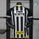 Camiseta Santos FC Segunda Equipación 2025/2026 Negro/Blanco con Publicitario (EDICIÓN JUGADOR)