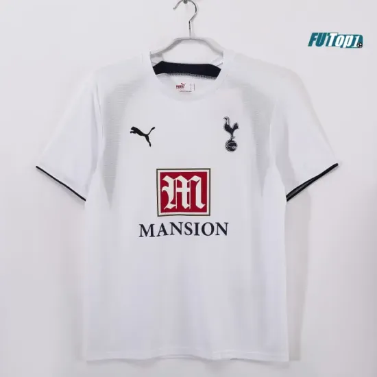 Camiseta Tottenham Hotspur Primera Equipación Retro 2006/07 Blanco