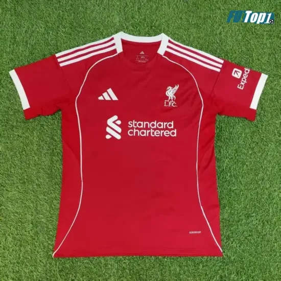 Camiseta Barata Liverpool Primera Equipación 2025/26