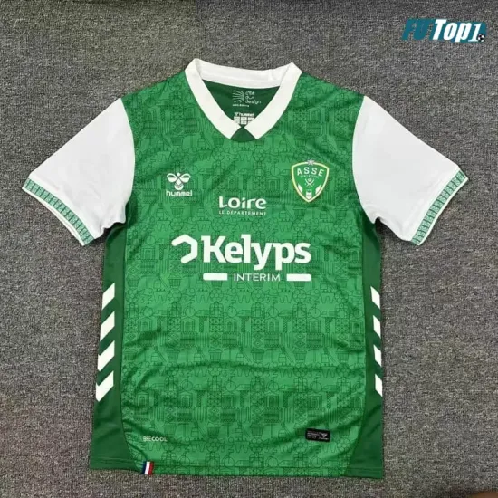 Camiseta Barata Saint-Étienne Primera Equipación 2025/26