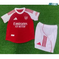 Camiseta Calidad AAA Arsenal Local Primera Equipación 2025/26 Niño Versión Jugador