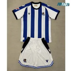 Camiseta Calidad Premium Real Sociedad Home Primera Equipación 2025/26 Equipación con Parche La Liga