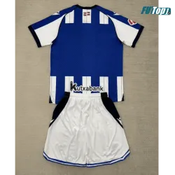 Camiseta Calidad Premium Real Sociedad Home Primera Equipación 2025/26 Equipación con Parche La Liga