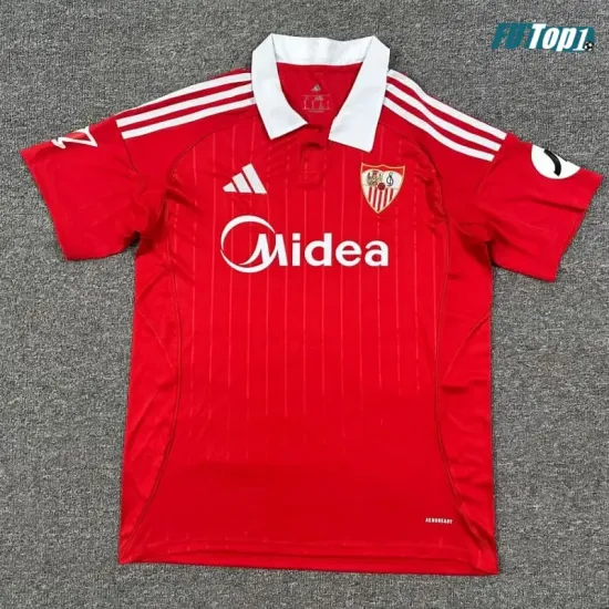 Camiseta Calidad Premium Sevilla FC Away Segunda Equipación 2025/26