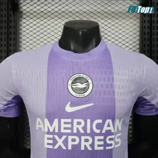 Camiseta Futbol Brighton Visitante 2025/26 Versión Jugador