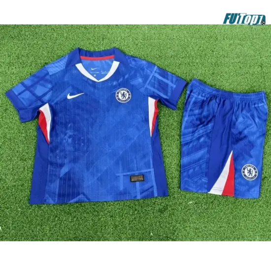 Camiseta Futbol Chelsea Local 2025/26 (Camiseta + Pantalón Corto) Versión Jugador