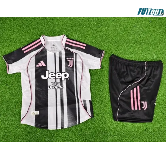 Camiseta Futbol Juventus Local 2025/26 Niño Versión Jugador