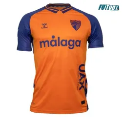 Camiseta Futbol Málaga CF Segunda Equipación 2025/26 con Parche La Liga