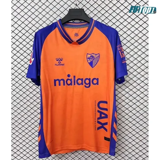 Camiseta Futbol Málaga CF Segunda Equipación 2025/26 con Parche La Liga