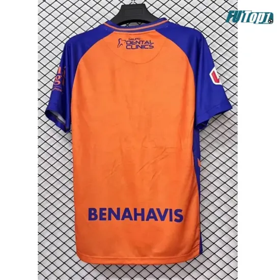 Camiseta Futbol Málaga CF Segunda Equipación 2025/26 con Parche La Liga