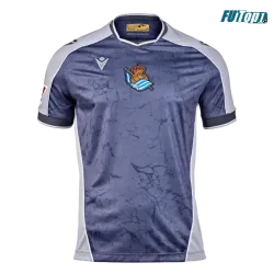 Camiseta Futbol Real Sociedad Visitante 2025/26 con Parche La Liga