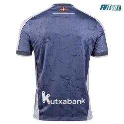 Camiseta Futbol Real Sociedad Visitante 2025/26 con Parche La Liga