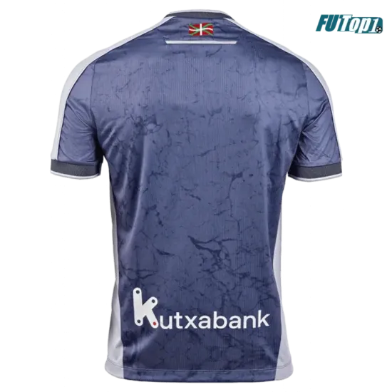 Camiseta Futbol Real Sociedad Visitante 2025/26 con Parche La Liga