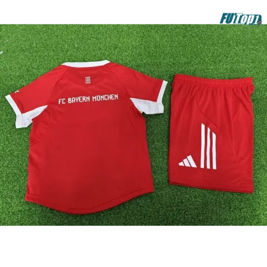 Camiseta Replica Bayern Múnich Home Primera Equipación 2025/26 Niño Versión Jugador Niño