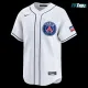 Camiseta Barata PSG 2025/26 Baseball Shirt Blanco