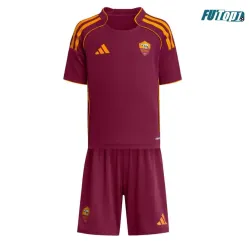 Camiseta Calidad AAA AS Roma Local 2025/26 (Camiseta + Pantalón Corto)
