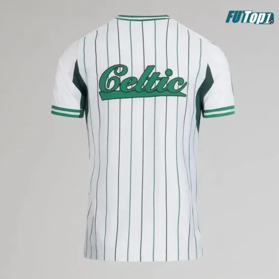 Camiseta Calidad AAA Celtic 2025/26 Baseball Shirt Blanco