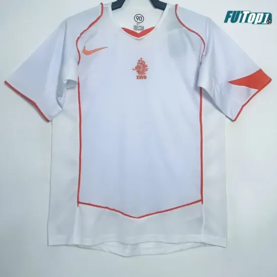 Camiseta Calidad AAA Holanda Visitante 2004 Retro