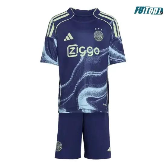 Camiseta Calidad Premium Ajax Segunda Equipación 2025/26 Niño