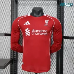 Camiseta Calidad THAI Liverpool Primera Equipación 2025/26 Versión Jugador ML