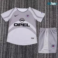 Camiseta Futbol PSG Segunda Equipación 2001/02 Antigua (Camiseta + Pantalón Corto)
