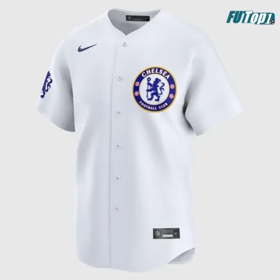 Camiseta Replica Chlesea 2025/26 Baseball Shirt Blanco