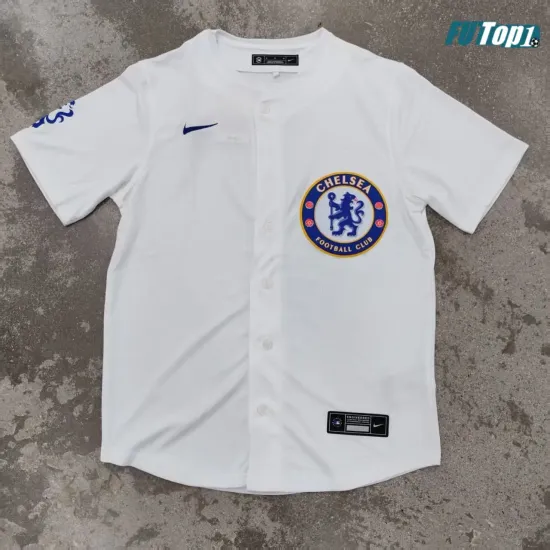 Camiseta Replica Chlesea 2025/26 Baseball Shirt Blanco