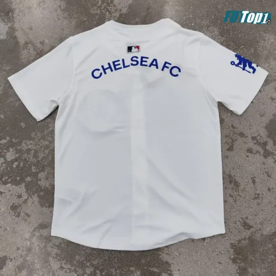 Camiseta Replica Chlesea 2025/26 Baseball Shirt Blanco