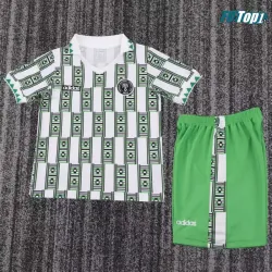 Camiseta Replica Nigeria Visitante Segunda Equipación 1995 Retro Clasico Niño