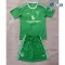 Camiseta Barata de Portero Manchester United 2025/2026 Niño Verde/Blanco