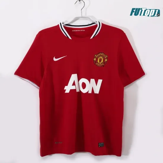 Camiseta Calidad Premium Manchester United Home Primera Equipación 2011/12 Retro