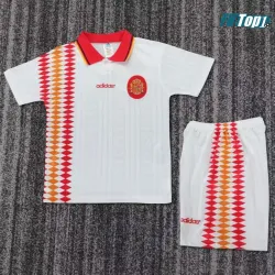 Camiseta Calidad THAI España Segunda Equipación 1994 Antigua Niño