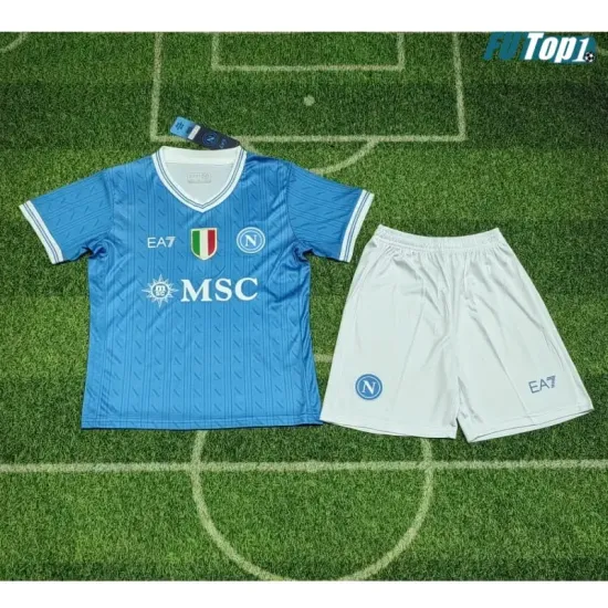 Camiseta Calidad THAI Napoli Primera Equipación 2025/26 Niño